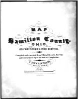 Hamilton County 1884 Ohio Historical Atlas